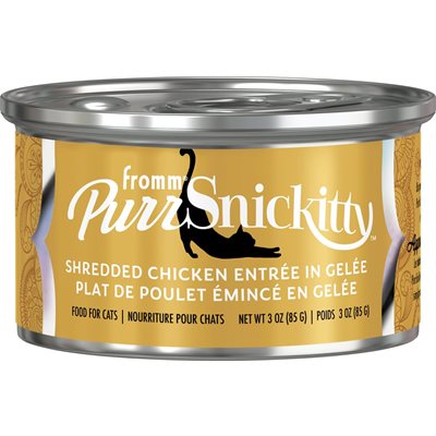 Fromm Purrsnickitty - Nourriture En Conserve Pour Chat Poulet Émincé En Gelée