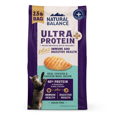 Natural Balance Nourriture Sèche Pour Chat *Poulet-Coeur-foie*