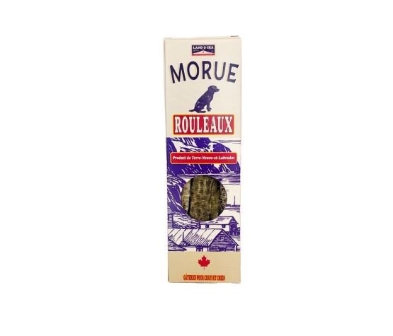 Land And Sea - Gâterie Pour Chien - Peau De Morue En Boîte 70G