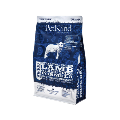 Nourriture Sèche À La Tripe D'Agneau Maintient De Poids-PetKind