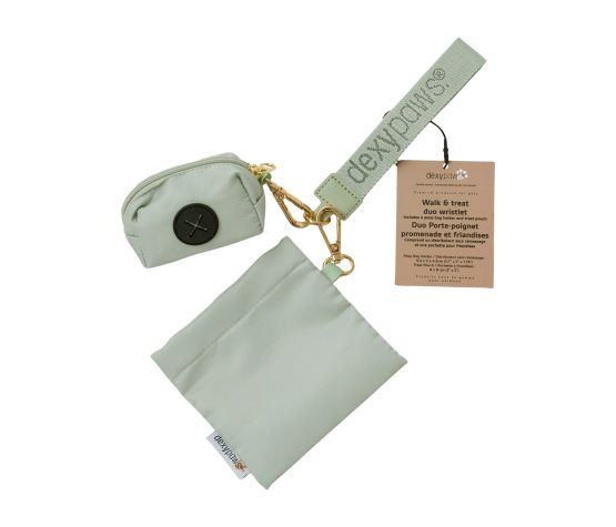 Pochette Double Dexypaws À Dragonne - Distributeur De Sacs Et De Gateries