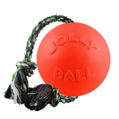 Balle Avec Corde Jolly Pets Romp-N-Roll