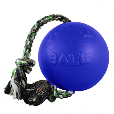 Balle Avec Corde Jolly Pets Romp-N-Roll