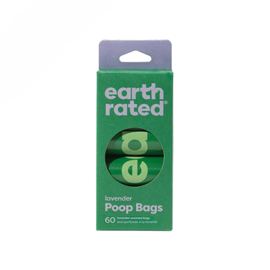 Boite de 120 sacs de ramassage à la senteur de lavande (8 rouleaux)
