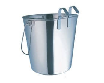 Sceau En Acier Inoxydable Avec Crochets