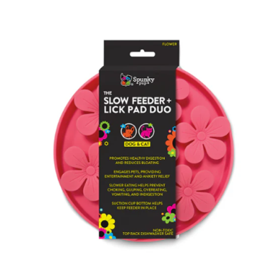 Tapis De Lèche Et Bol Ralentisseur Pour Chien Spunky PuP