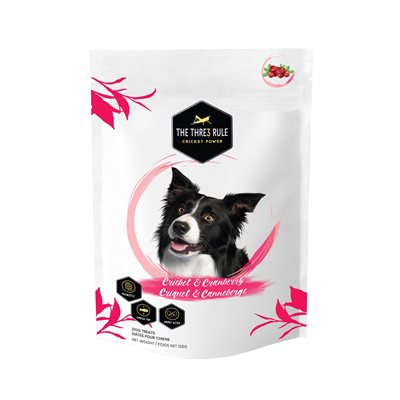 Gâteries à base de Grillons à saveur de canneberge