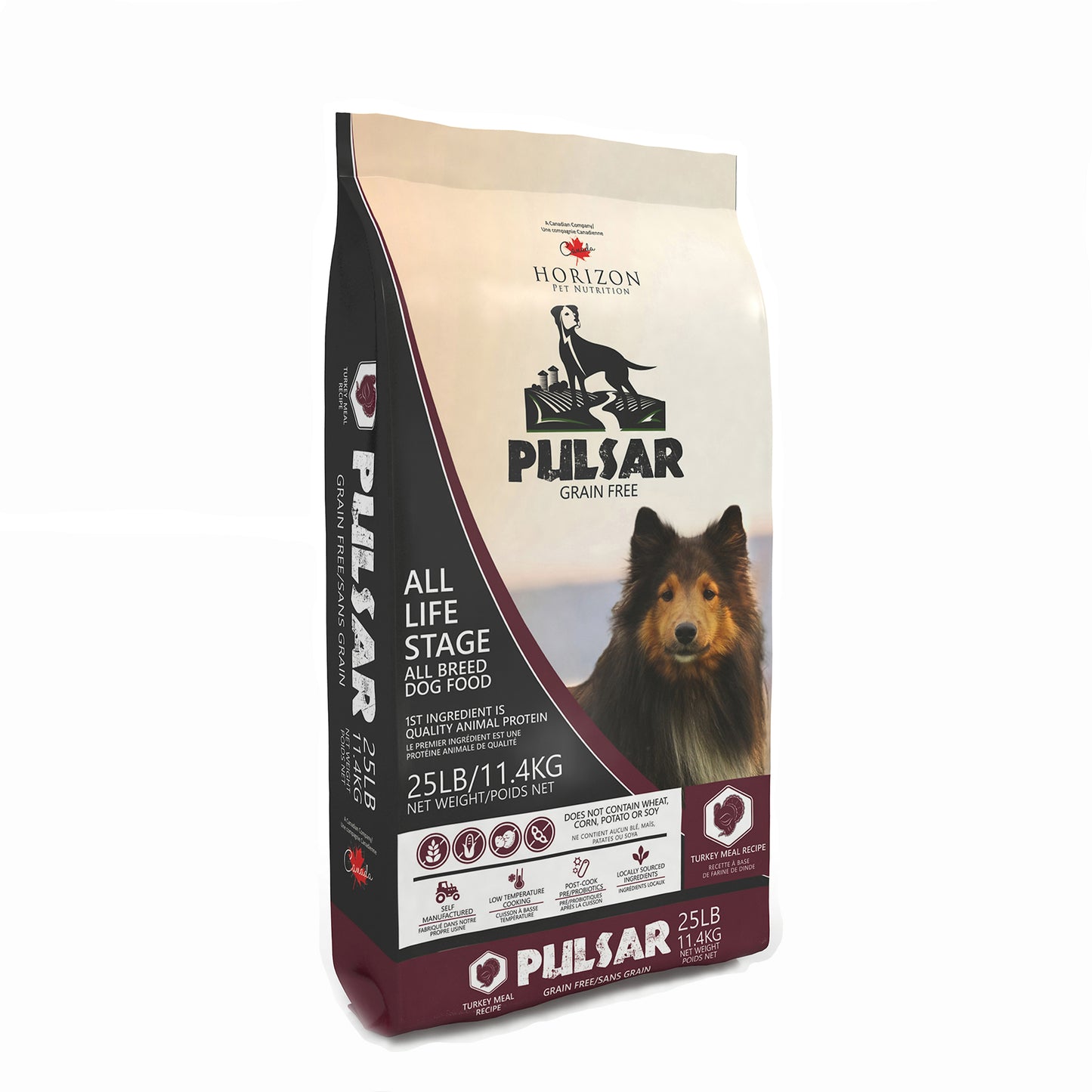 Nourriture pour Chien Pulsar Horizon Sans Grains Dinde
