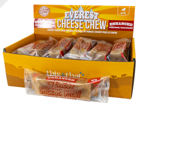 Fromage à mâcher lait de Yak en Vrac pour chiens Saveur de Boeuf This & That