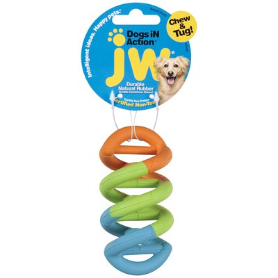 Jouet pour chien en forme de ressort ( tug-ee spring couleurs assorties )