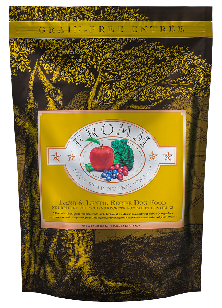 Nourriture pour Chien Sans Grains Agneau et Lentilles - 4STAR FROMM