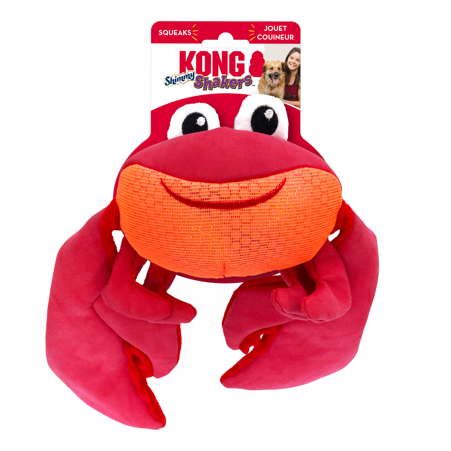 Jouet Crabe 'Kong Shaker '