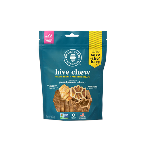Gâteries Ruche pour Chiens Arachide et Miel - 8 oz