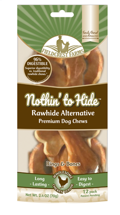 Bâtonnets Collagène Saveur de Poulet Rond & Os (12 morc)