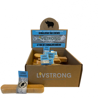 Fromage à mâcher lait de Yak en Vrac pour chiens Livstrong