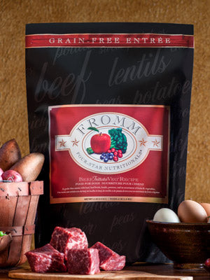 Nourriture Sèche Pour Chien Sans Grains *Boeuf Frittata à la Végé* - Fromm Four-Star