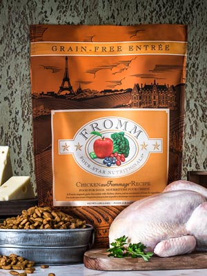 Nourriture Sèche Pour Chien Sans Grains *Poulet au Fromage* - Fromm Four-Star