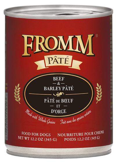 Nourriture En Conserve Pour Chien *Boeuf et Orge Pâté* - Fromm