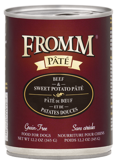Nourriture En Conserve Pour Chien *Boeuf et Patates Douces Pâté* - Fromm