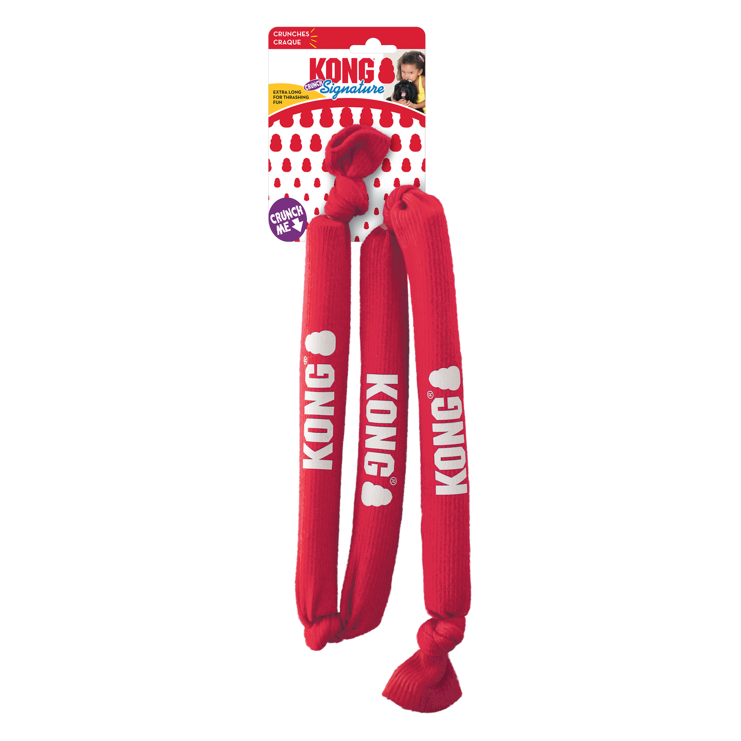 Jouet 'crunch' triple Signature - Kong