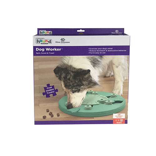 Jouet Interactif Casse-Tête Dog Worker - Nina Ottosson