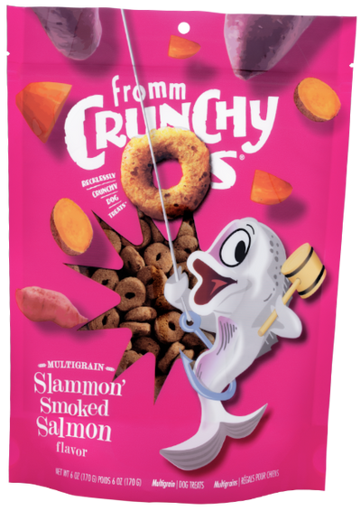 Gâteries Pour Chien Crunchy'os au Saumon Multi Grains - Fromm