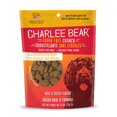 Gâteries Pour Chien Charlee Bear 8 Oz  *Boeuf Et Fromage*