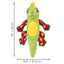 Jouet Iguane Kong 'rattle tropics' Moyen/Grand