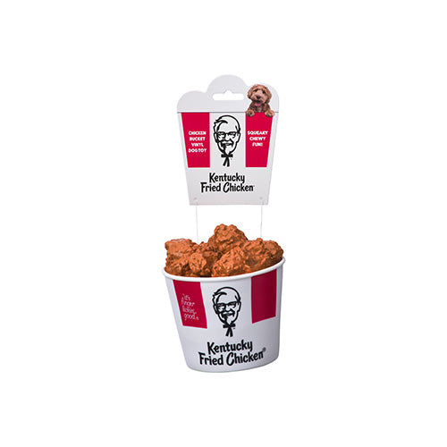 Sceau De Poulet Kentucky En Vinyle En Jouet Pour Chien