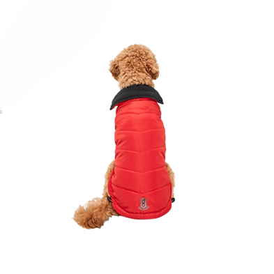 Veste À Col Roulé Goo-Eez Pour Chien * Rouge-Noir *
