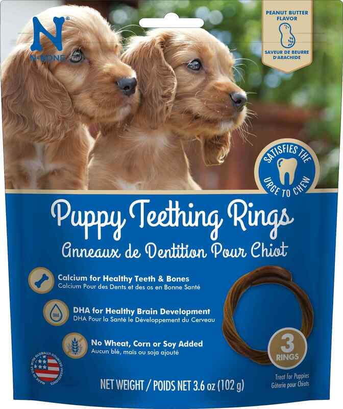 Anneaux De Dentition Pour Chiot * Beurre D'Arachide*