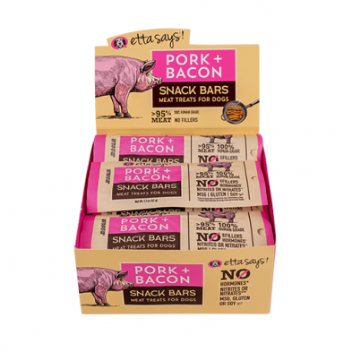 Barre De Viande De Porc Et Bacon Pour Chien