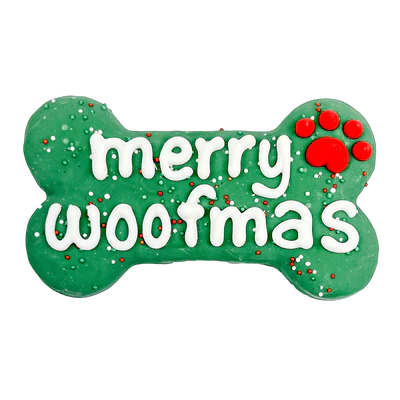 Biscuit des Fêtes Os Joyeux Noël - Bosco & Rocky's