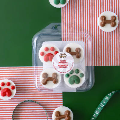 Biscuit des Fêtes Tasse de Noël paquet de 4 (70g) - Bosco & Rocky's