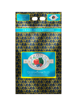 Fromm Four-Star - Nourriture Sèche Pour Chat Sans Grains *Poulet Au Fromage*