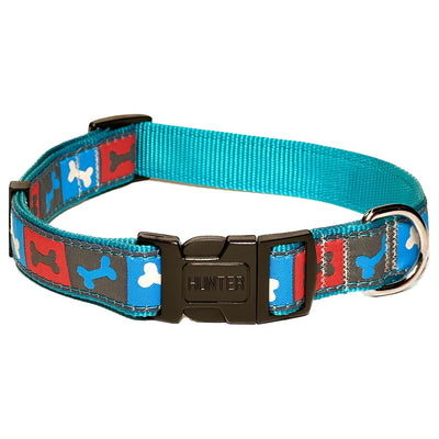 Collier Hunter Pour Chien Aqua/Os-Cube