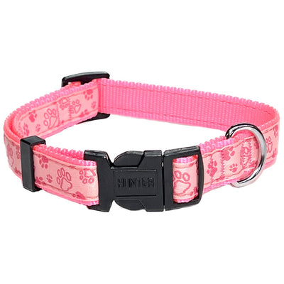 Collier Hunter Pour Chien Rose/Pattes