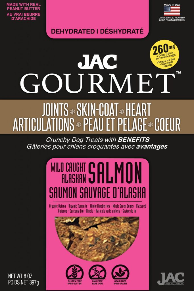 Gâterie Pour Chien Jac Gourmet Saumon Sauvage D'Alaska