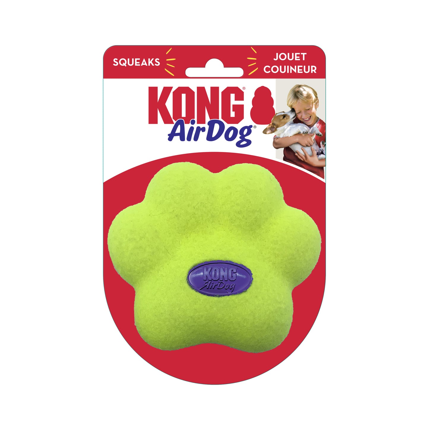 Jouet Kong Forme de Patte AirDog 'Knobby Ball'