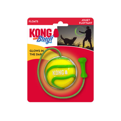 Jouet Balle avec corde "Bunji High-Viz'' - Kong  (couleurs assorties)