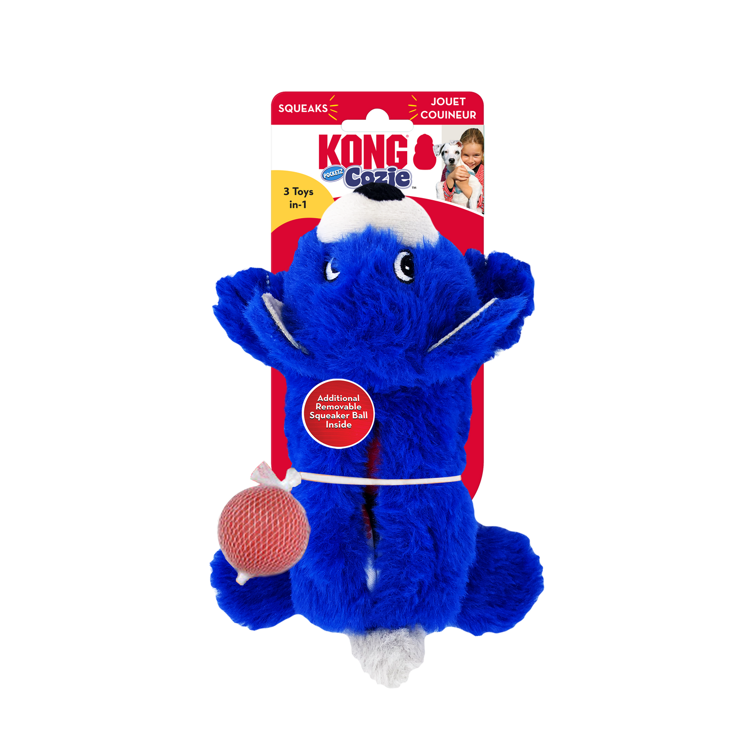 Jouet Kong 'Cozie' Ours