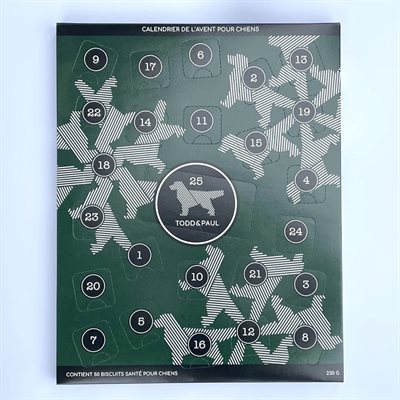 Calendrier De L'Avent Noël Pour Chien Todd Et Paul