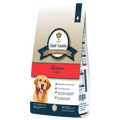 Tartare De Boeuf Chef Canin Pour Chien * Cru *