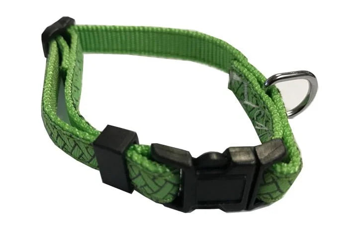 Collier Hunter Pour Chien Vert/treillis