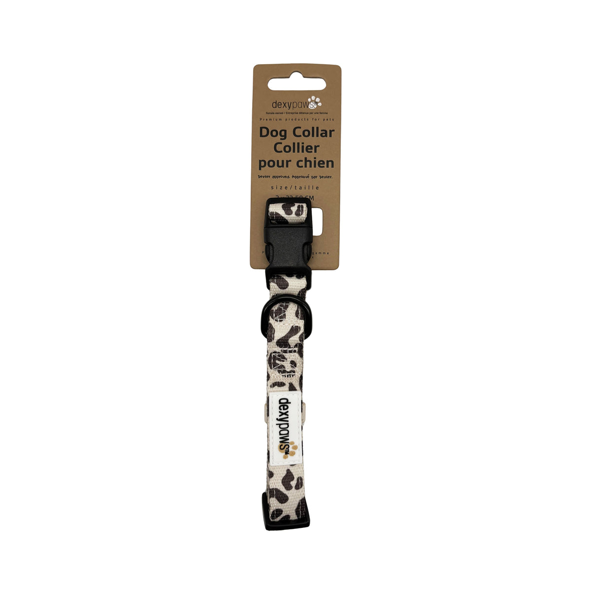 Collier Dexypaws En Polyester Pour Chien - Léopard