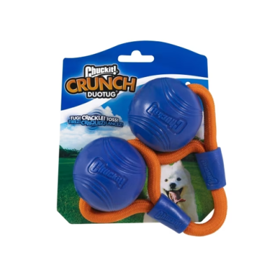 Jouet Pour Chien Chuckit  *Crunch Ball Med Duo Tug