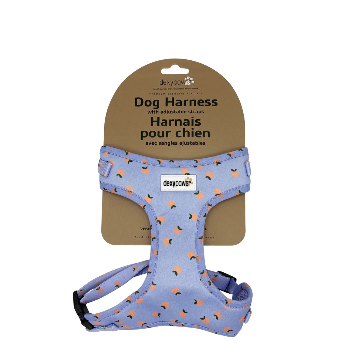 Harnais Dexypaws En Néoprène Pour Chien - Mandarines
