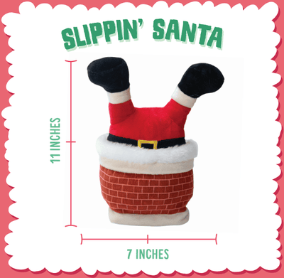 Jouet De Père Noël Dans La Cheminée