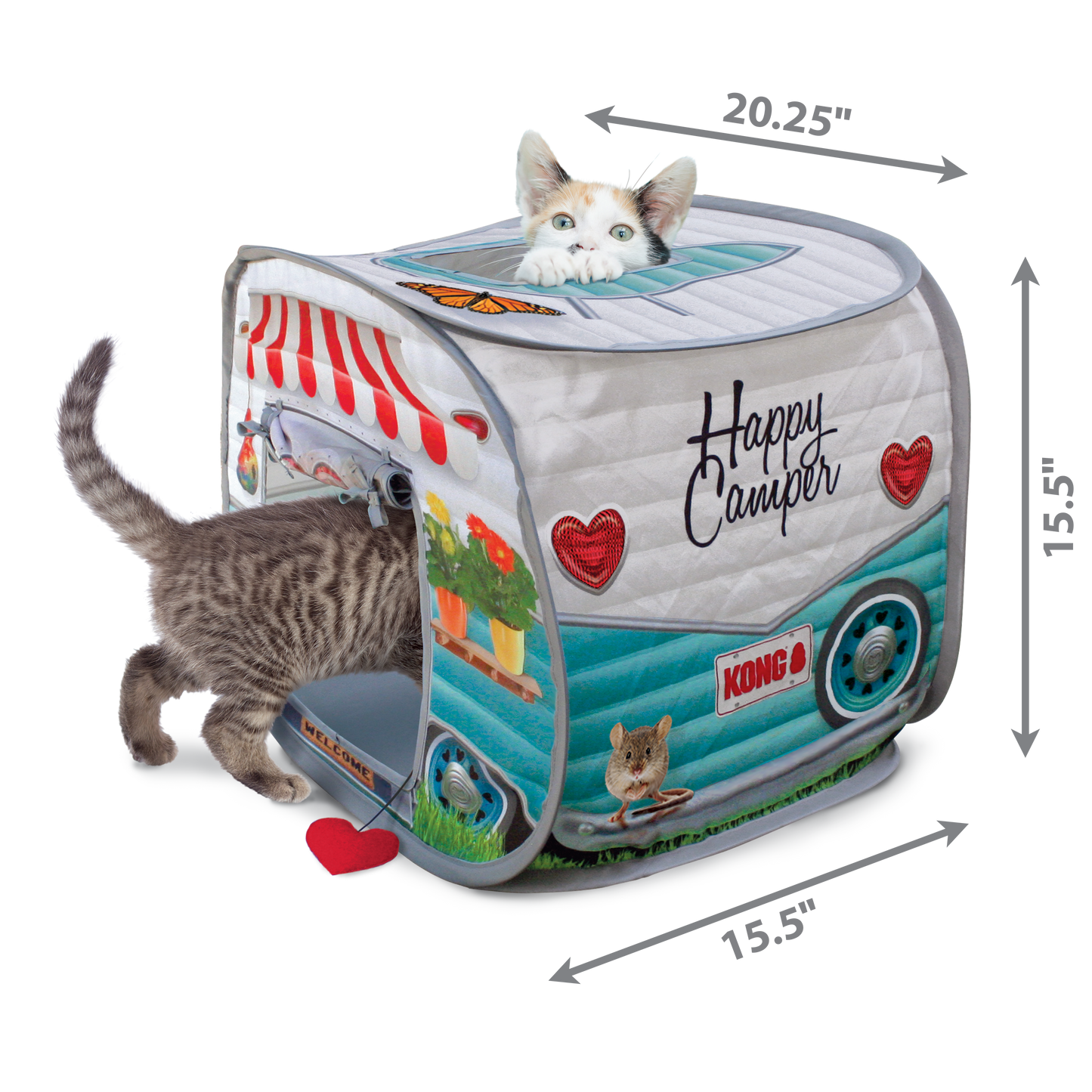 Jouet Kong 'camper' pour Chat