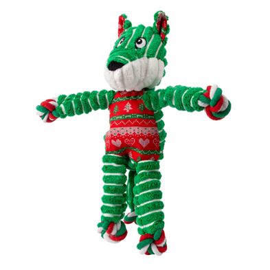 Jouet Kong Floppy Knots Pour Chien *Renard De Noël*